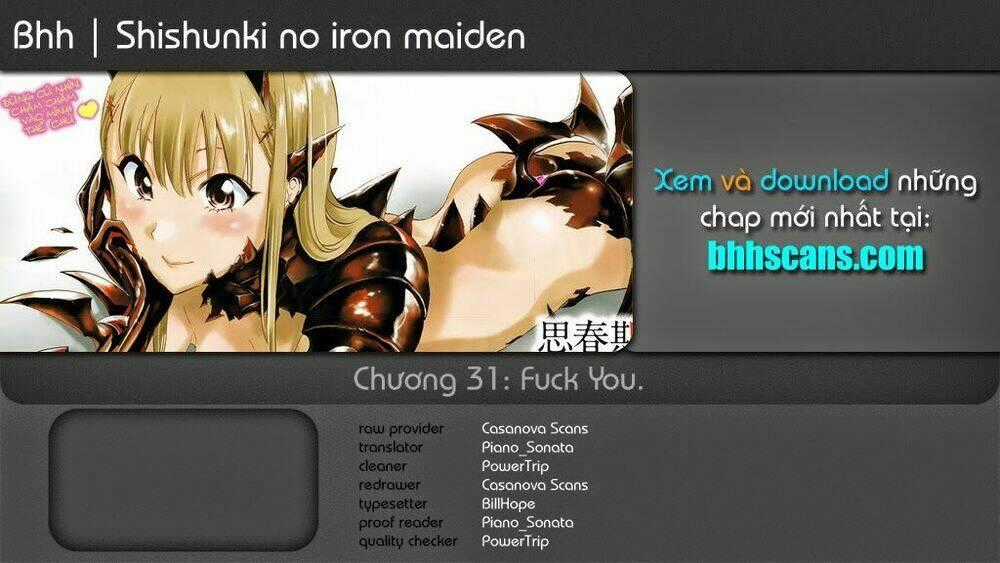 Shishunki no Iron Maiden - Chapter 31 - Trang 1