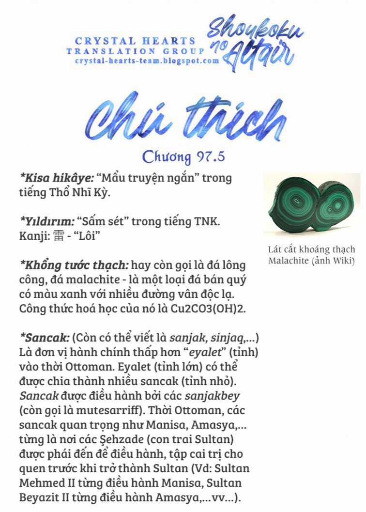 Shoukoku No Altair - Chapter 97.5 - Trang 11