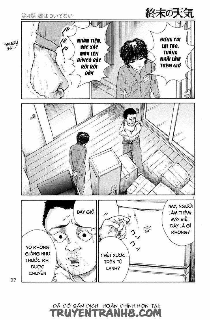Shuumatsu No Tenki - Chapter 4 - Trang 7