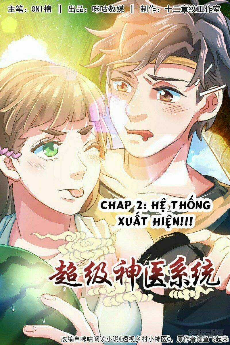 Siêu Cấp Thần Y Hệ Thống - Chapter 2 - Trang 1