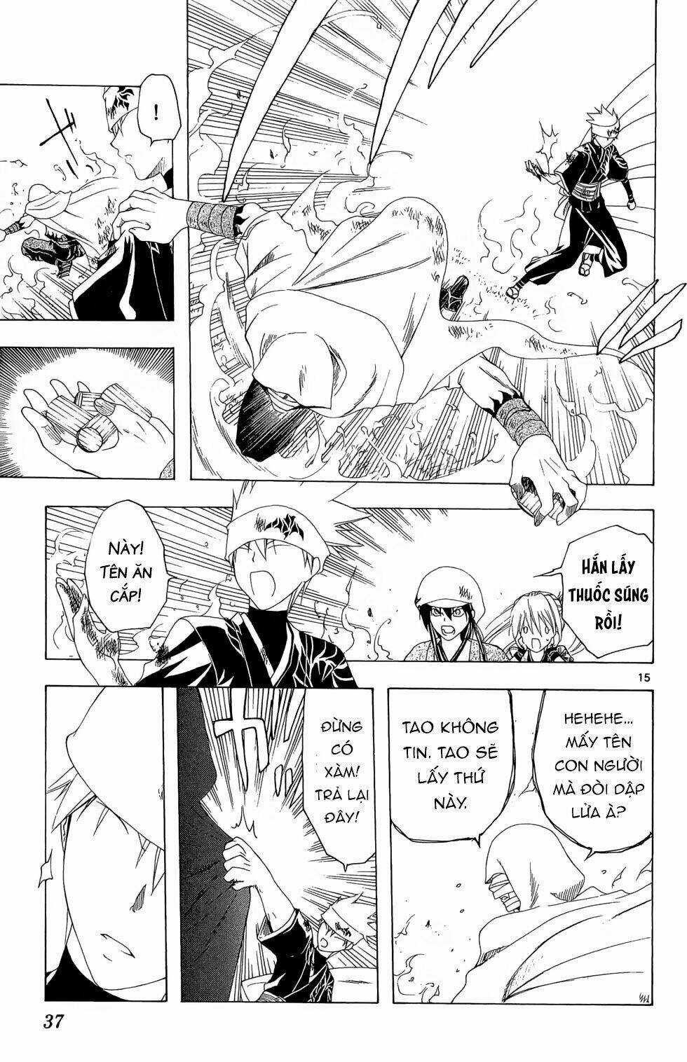 Siêu Đạo Tặc Utsuho - Chapter 19 - Trang 16