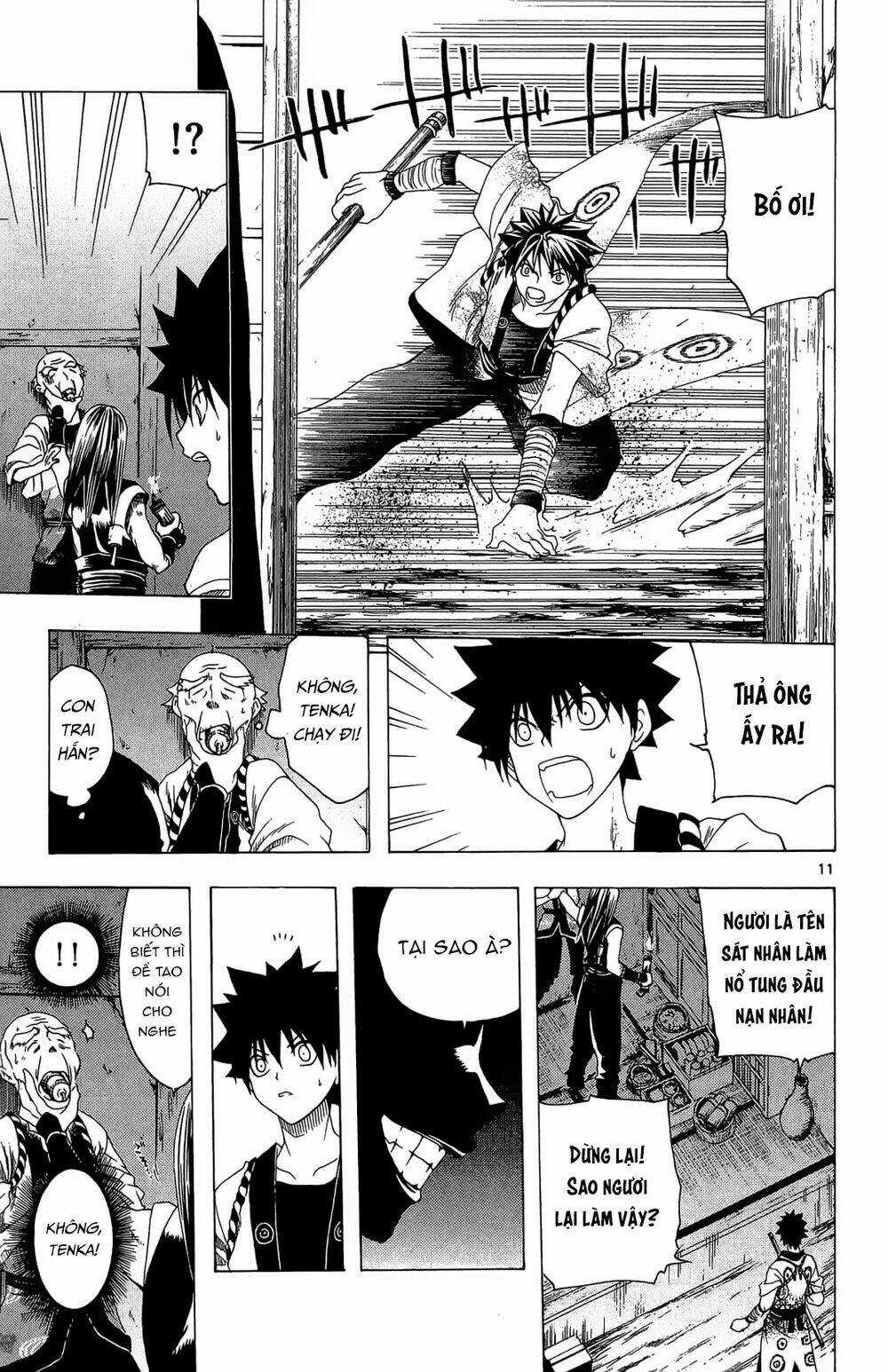 Siêu Đạo Tặc Utsuho - Chapter 37 - Trang 12