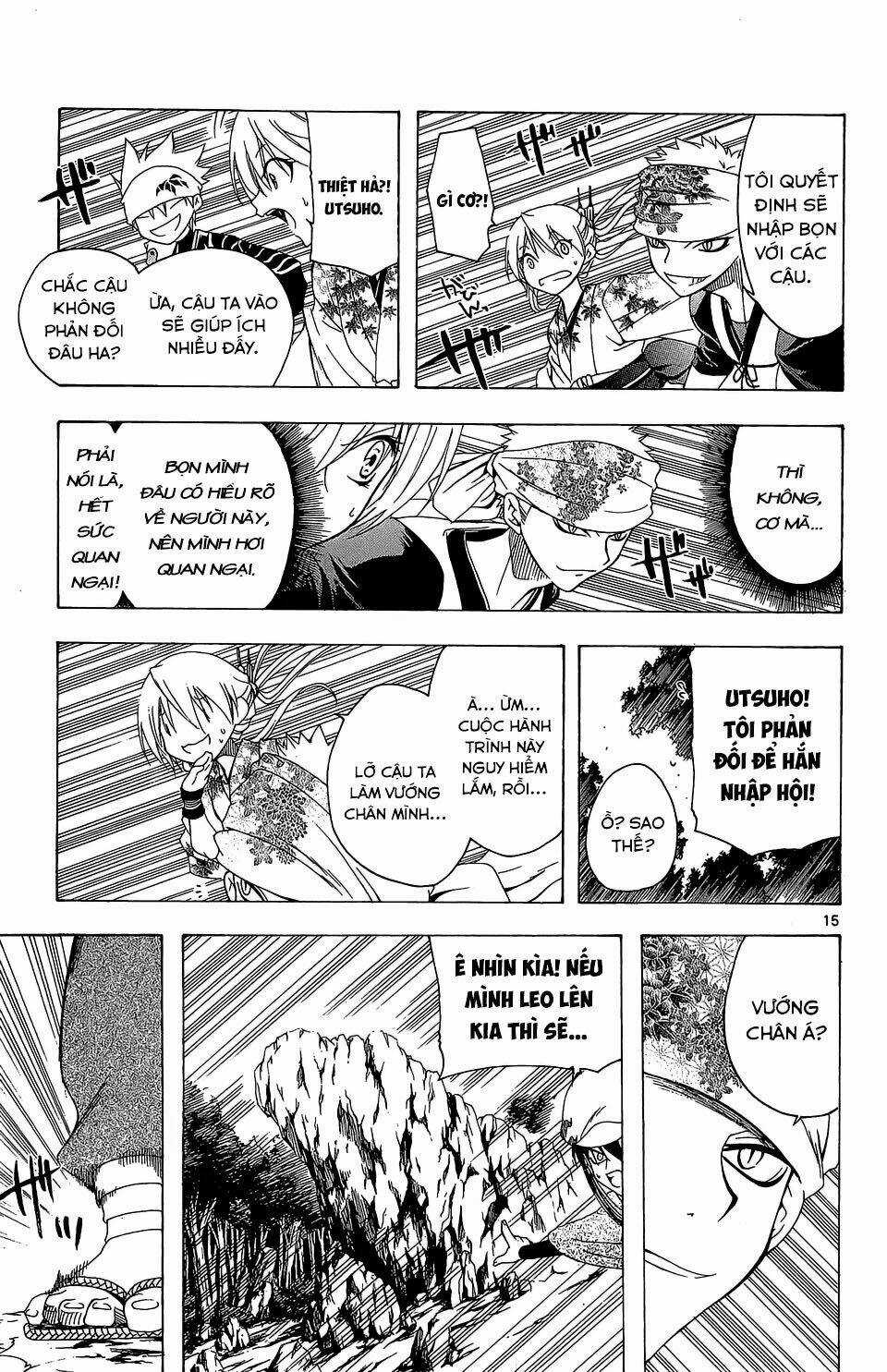 Siêu Đạo Tặc Utsuho - Chapter 54 - Trang 16