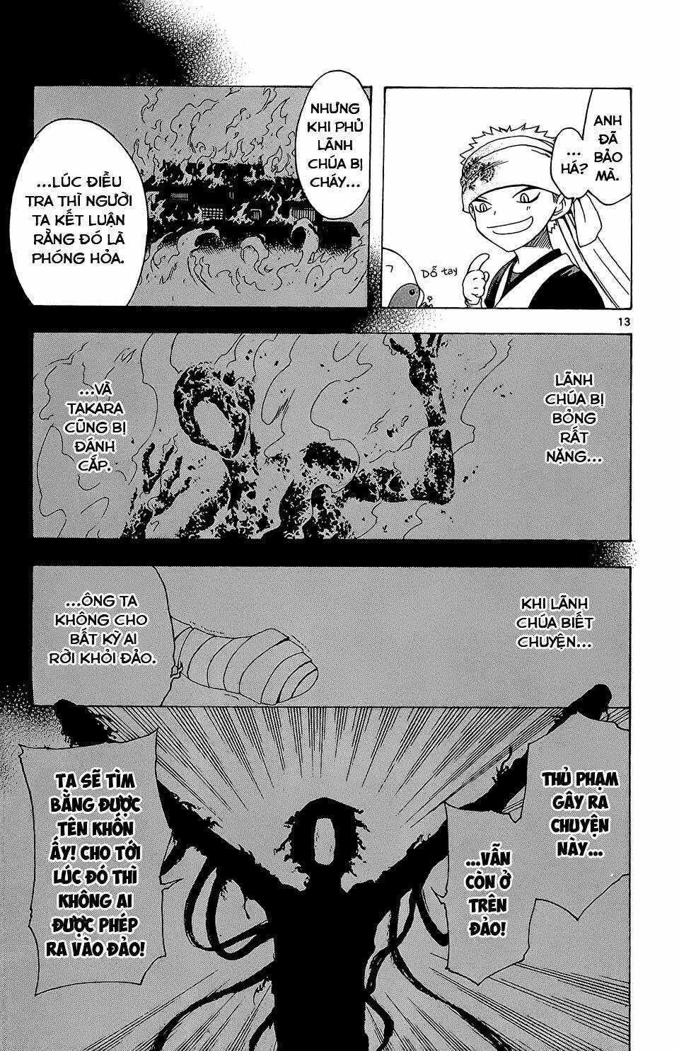 Siêu Đạo Tặc Utsuho - Chapter 60 - Trang 14