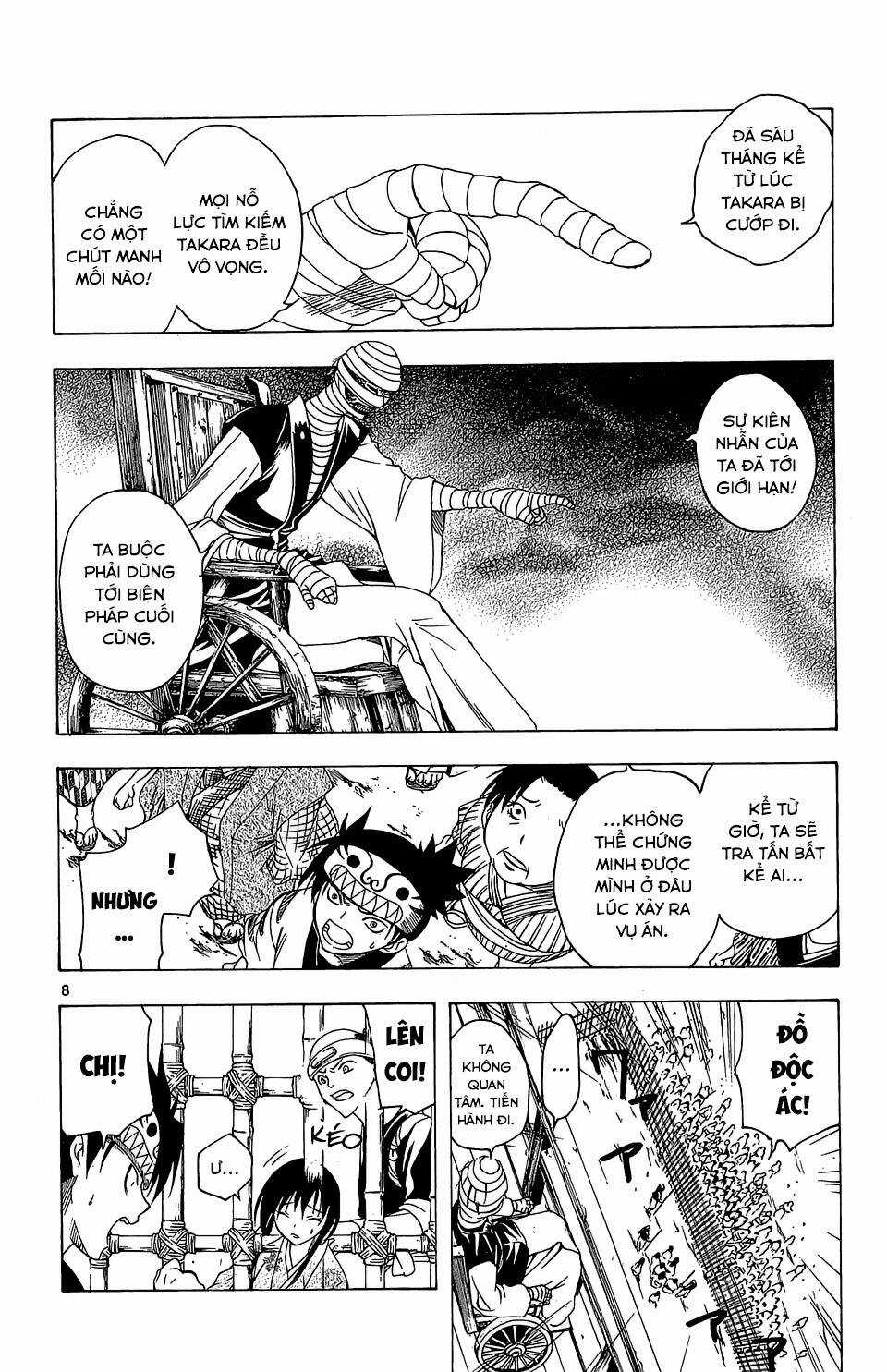 Siêu Đạo Tặc Utsuho - Chapter 61 - Trang 9