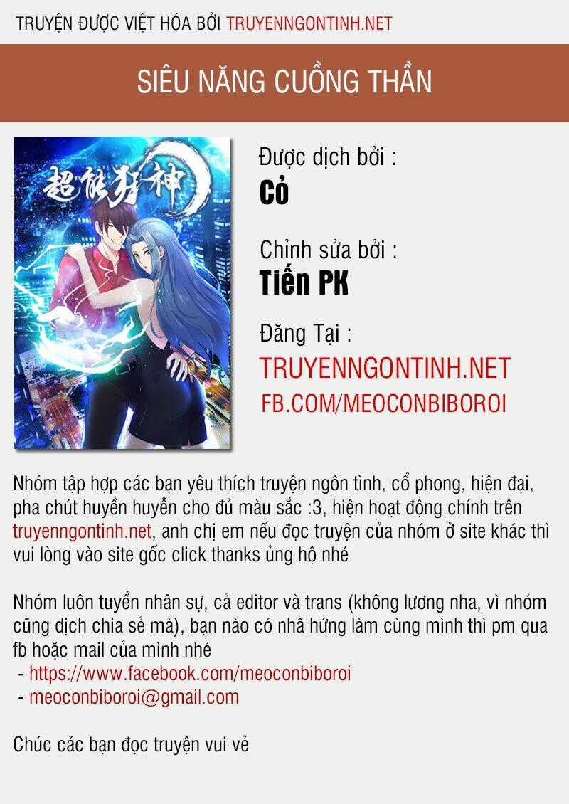 Siêu Năng Cuồng Thần - Chapter 19 - Trang 1