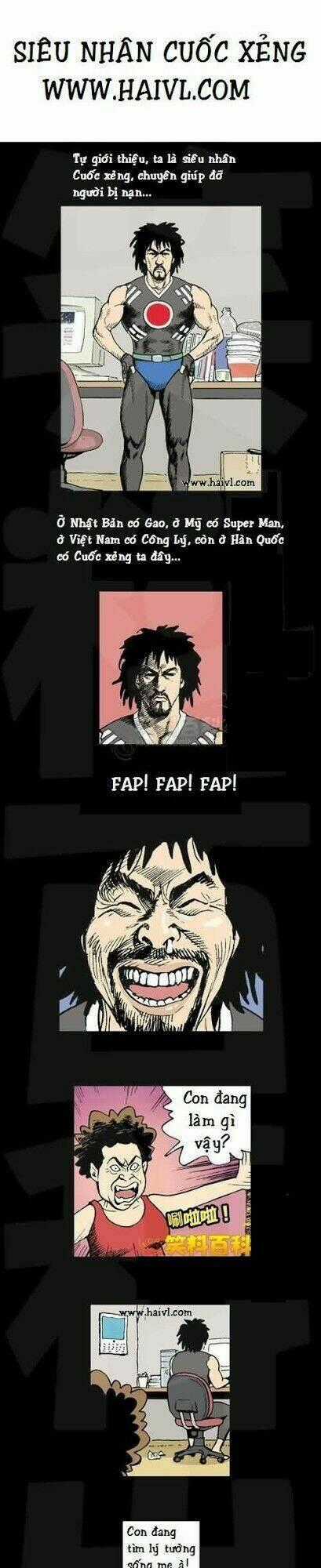 Siêu Nhân Cuốc Xẻng - Chapter 1 - Trang 1