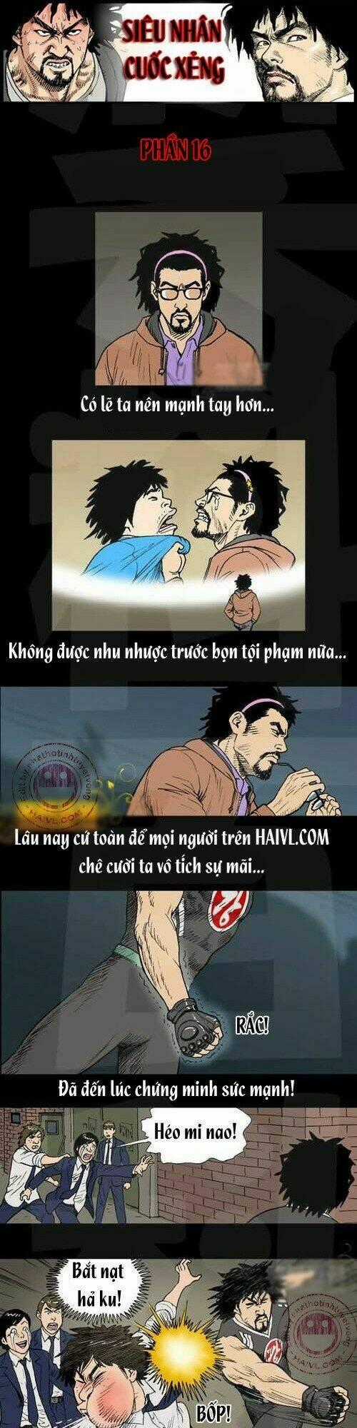 Siêu Nhân Cuốc Xẻng - Chapter 16 - Trang 1