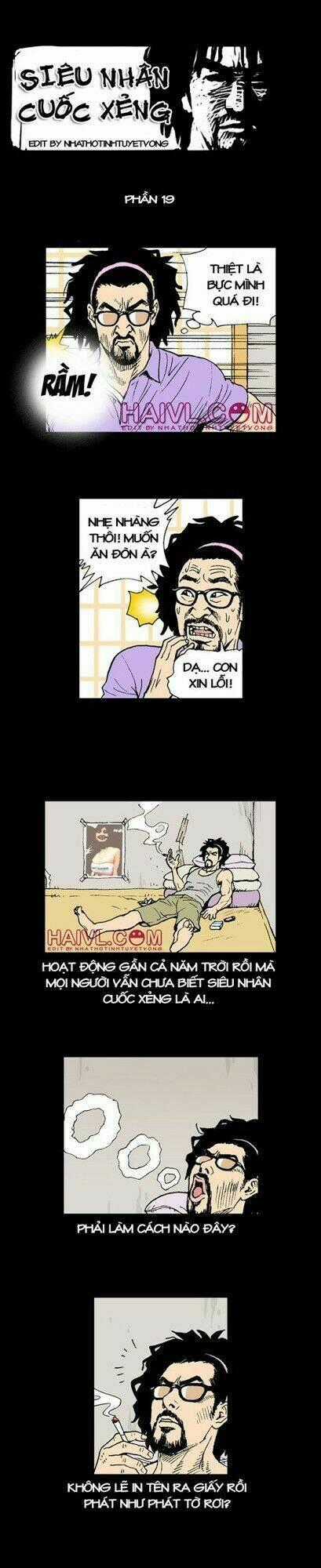 Siêu Nhân Cuốc Xẻng - Chapter 19 - Trang 1