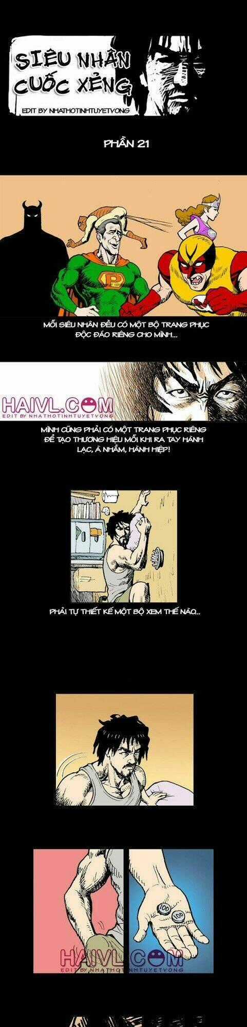 Siêu Nhân Cuốc Xẻng - Chapter 21 - Trang 1