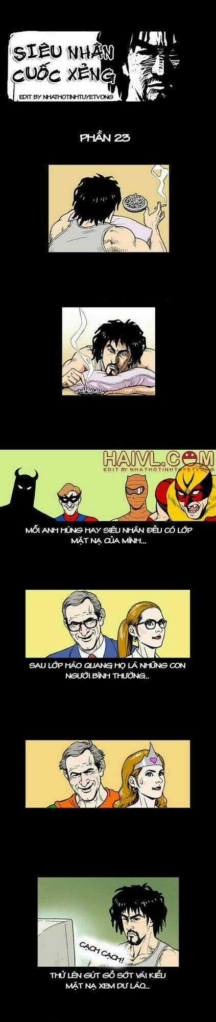 Siêu Nhân Cuốc Xẻng - Chapter 23 - Trang 1