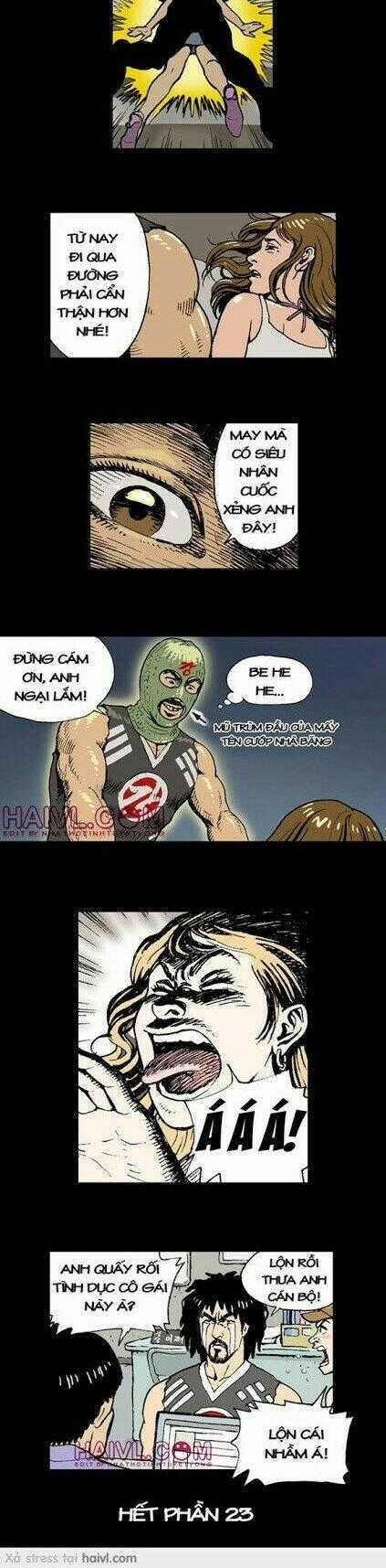 Siêu Nhân Cuốc Xẻng - Chapter 23 - Trang 4