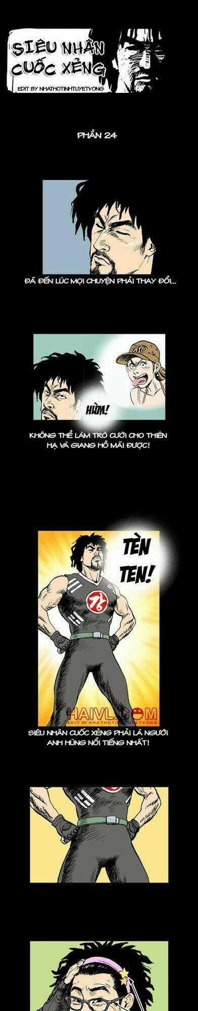 Siêu Nhân Cuốc Xẻng - Chapter 24 - Trang 1