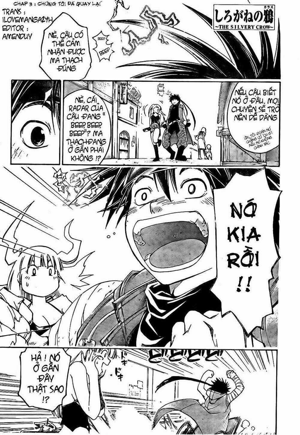 Silvery Crow - Chapter 3 - Trang 1