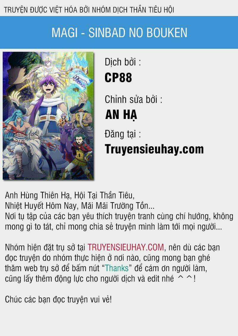 Sinbad No Bouken - Chapter 135 - Trang 1