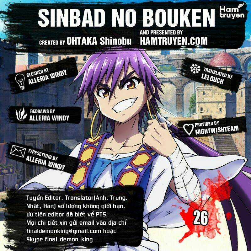 Sinbad No Bouken - Chapter 26 - Trang 2