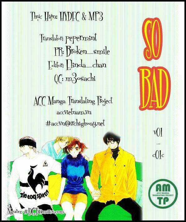 So Bad! - Chapter 1.3 - Trang 1