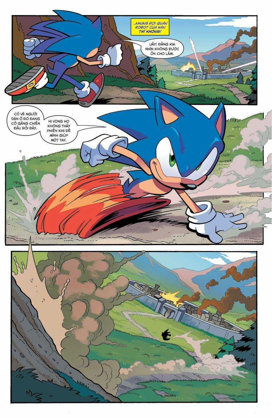 Sonic The Hedgehog - Chapter 1 - Trang 4
