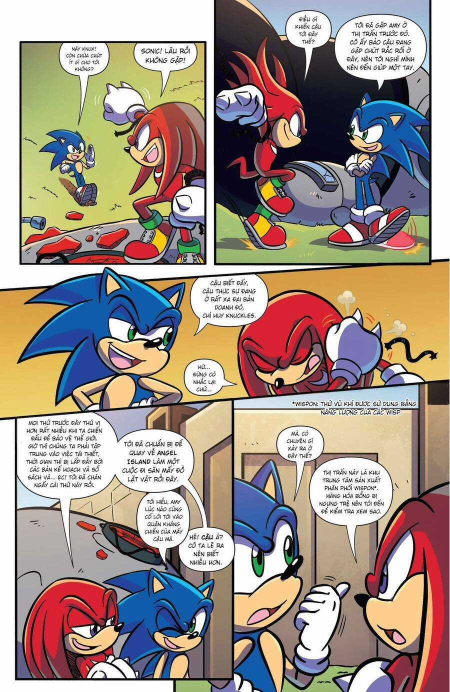 Sonic The Hedgehog - Chapter 3 - Trang 4