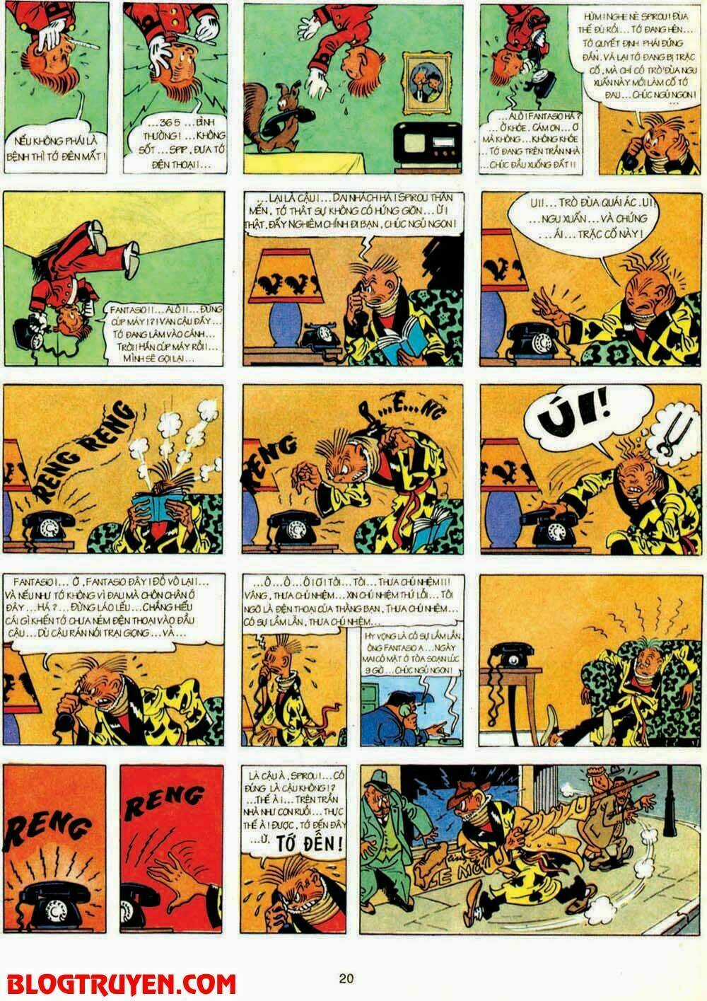 Spirou Và Fantasio - Chapter 1 - Trang 21