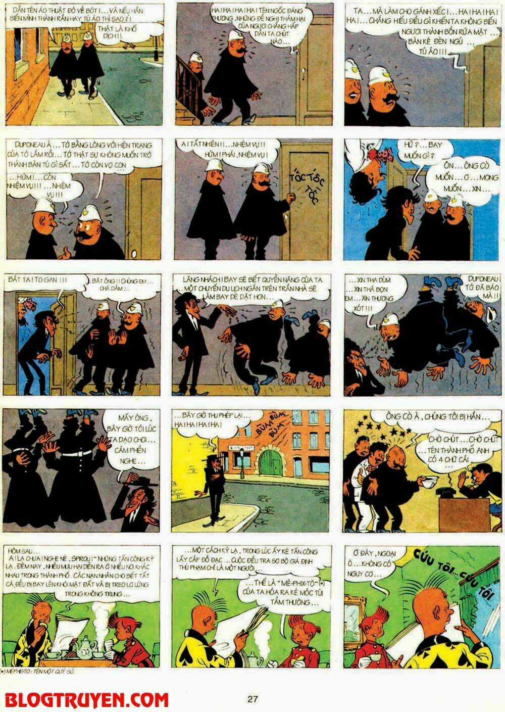 Spirou Và Fantasio - Chapter 1 - Trang 28