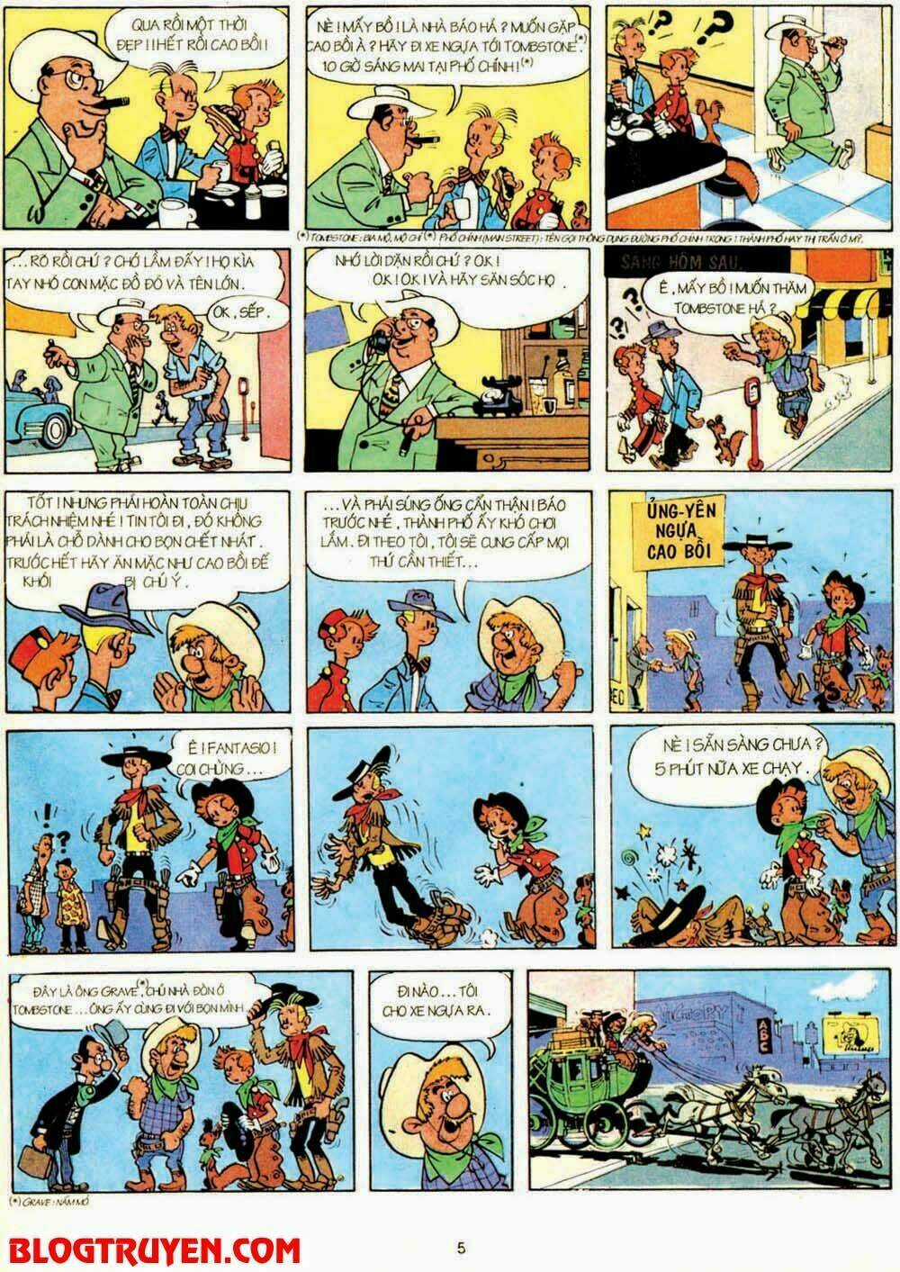 Spirou Và Fantasio - Chapter 1 - Trang 7