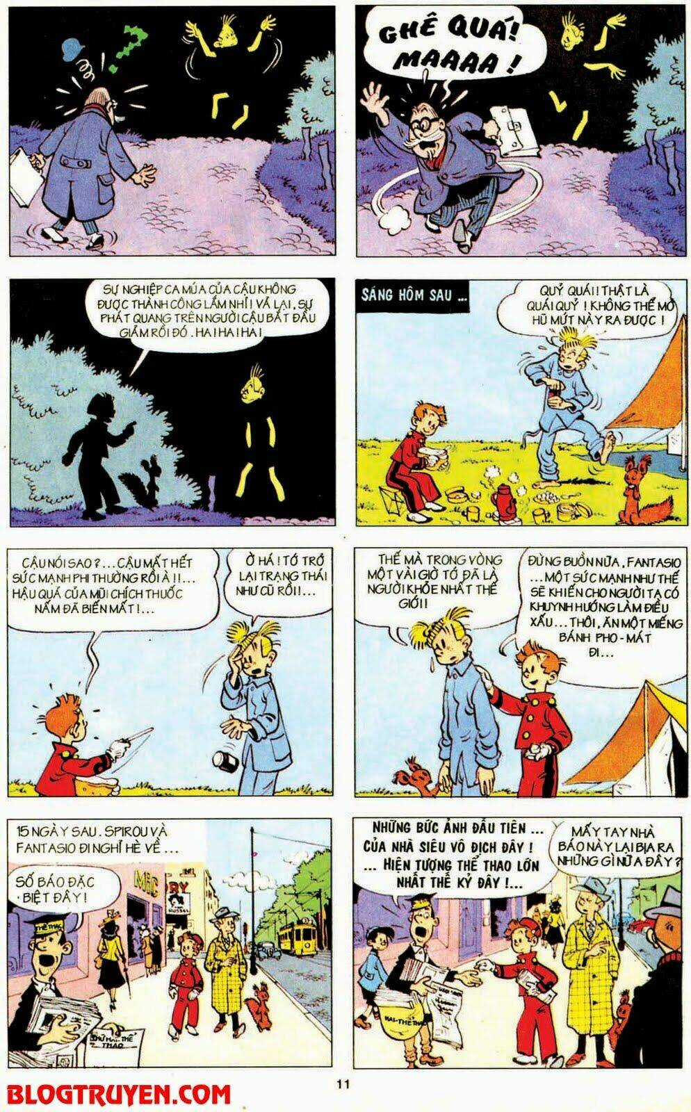 Spirou Và Fantasio - Chapter 4 - Trang 11