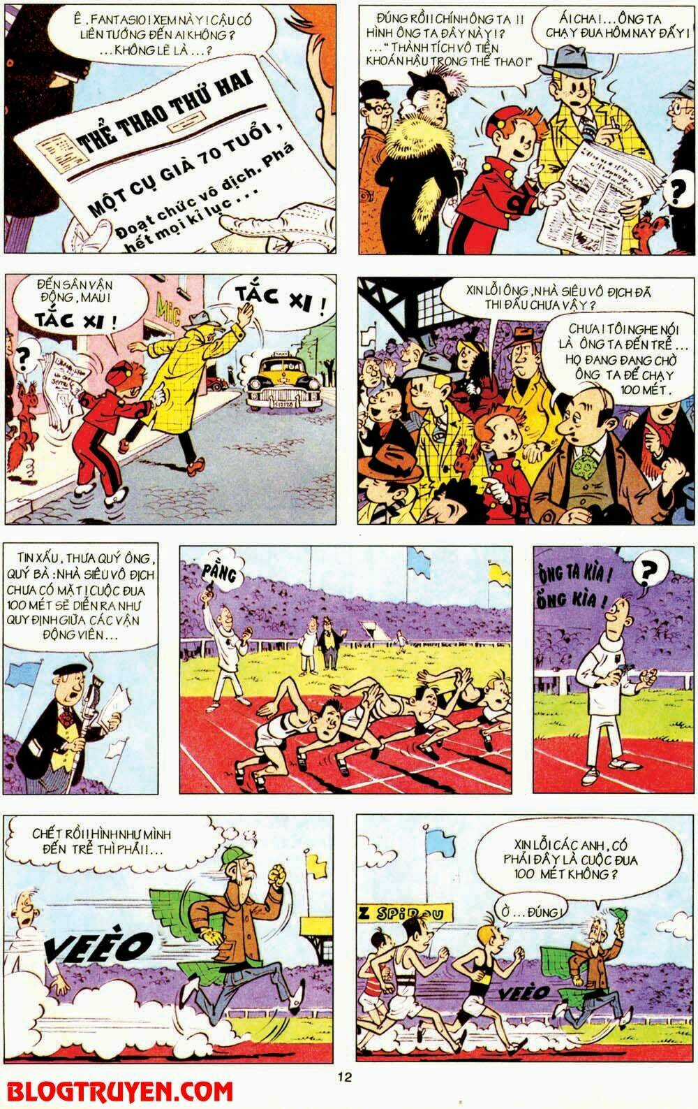 Spirou Và Fantasio - Chapter 4 - Trang 12