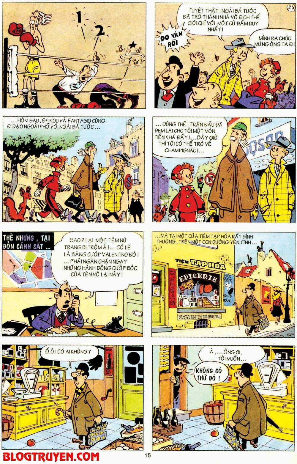 Spirou Và Fantasio - Chapter 4 - Trang 15