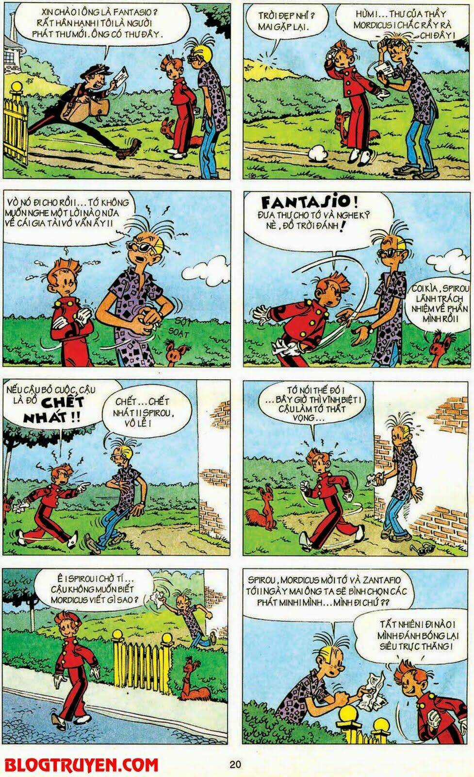Spirou Và Fantasio - Chapter 5 - Trang 21