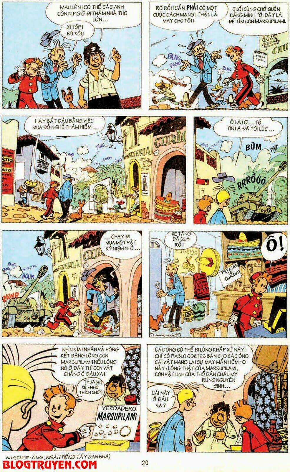 Spirou Và Fantasio - Chapter 6 - Trang 21