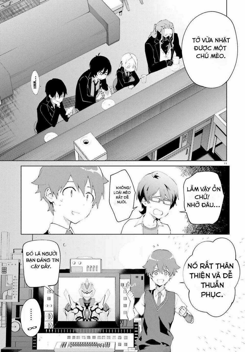 Ssss.gridman: Neon Genesis Junior High School Students Diary - Chapter 1 - Trang 10