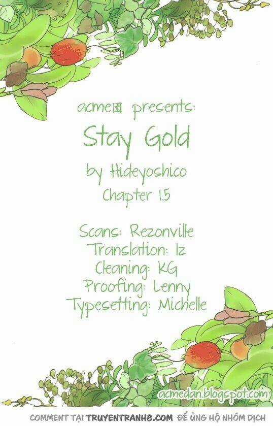 Stay Gold - Chapter 1.5 - Trang 2