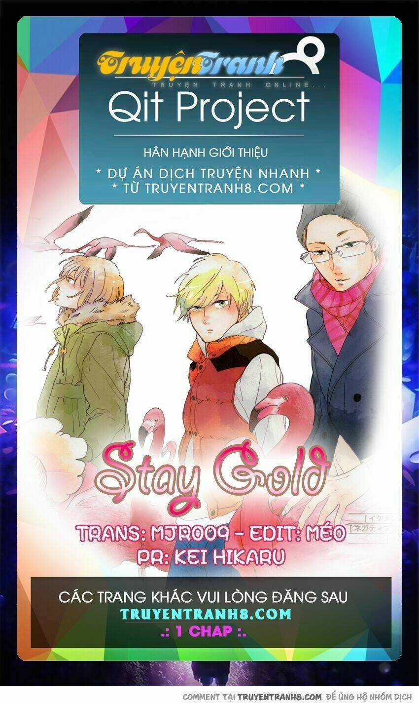 Stay Gold - Chapter 3.5 - Trang 1