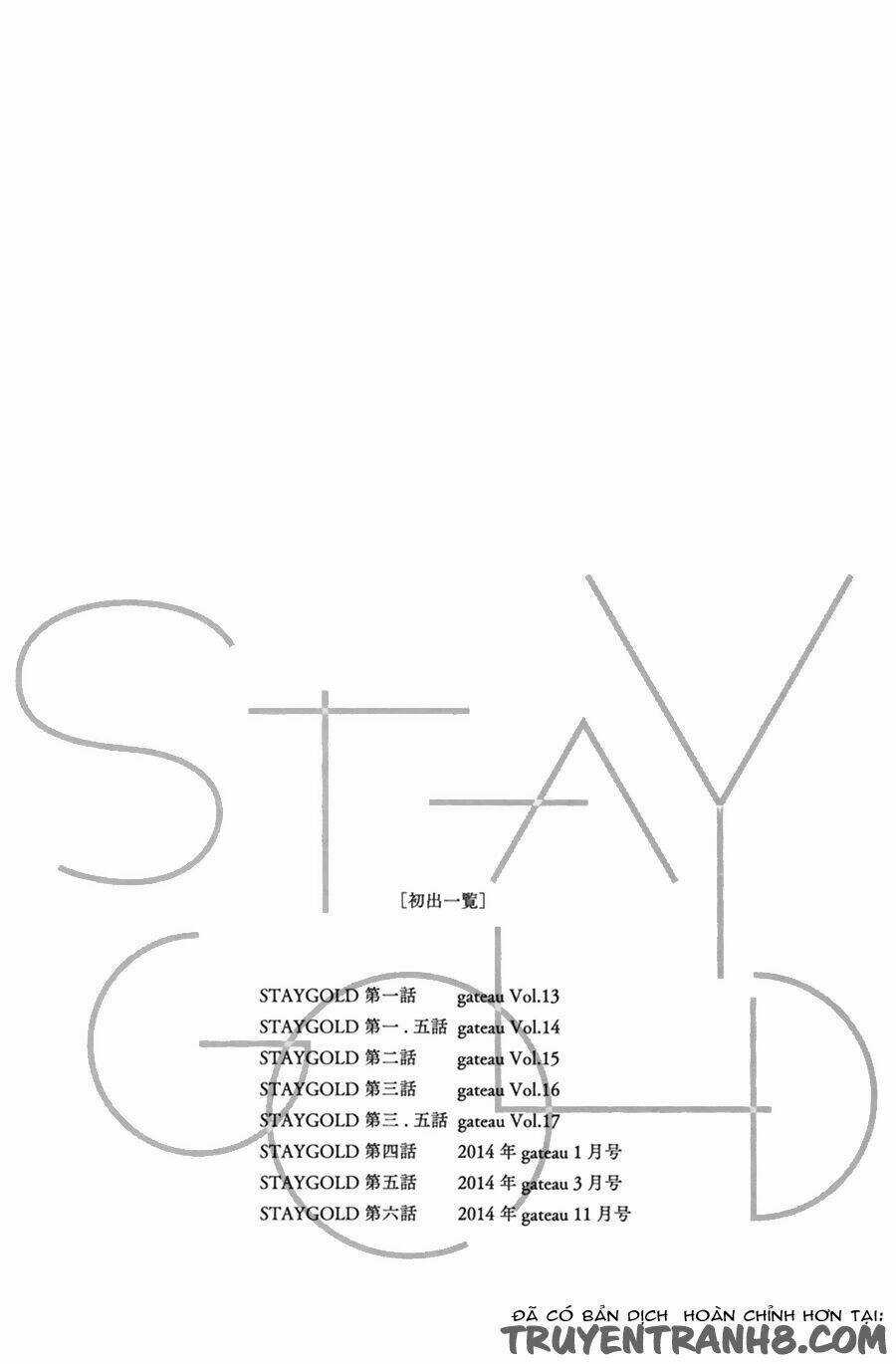 Stay Gold - Chapter 6.5 - Trang 7