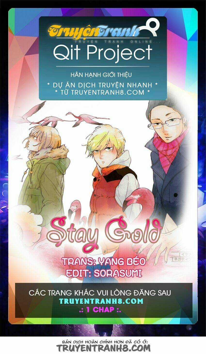 Stay Gold - Chapter 7.5 - Trang 1