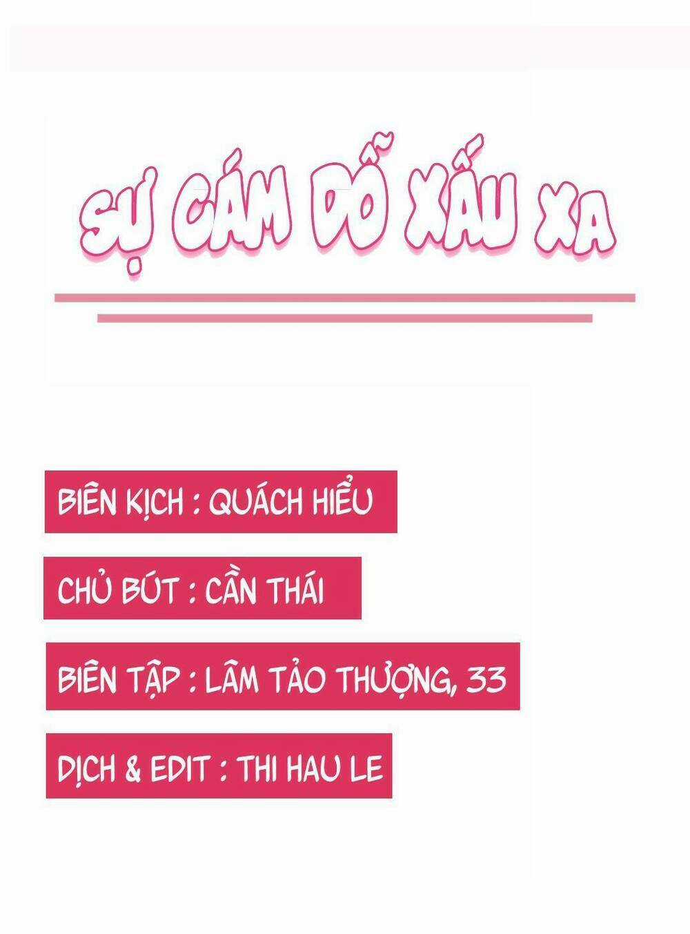 Sự Cám Dỗ Xấu Xa - Chapter 33 - Trang 8