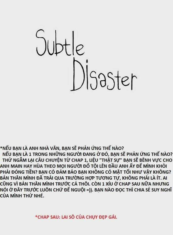 Subtle Disaster - Chapter 16 - Trang 23