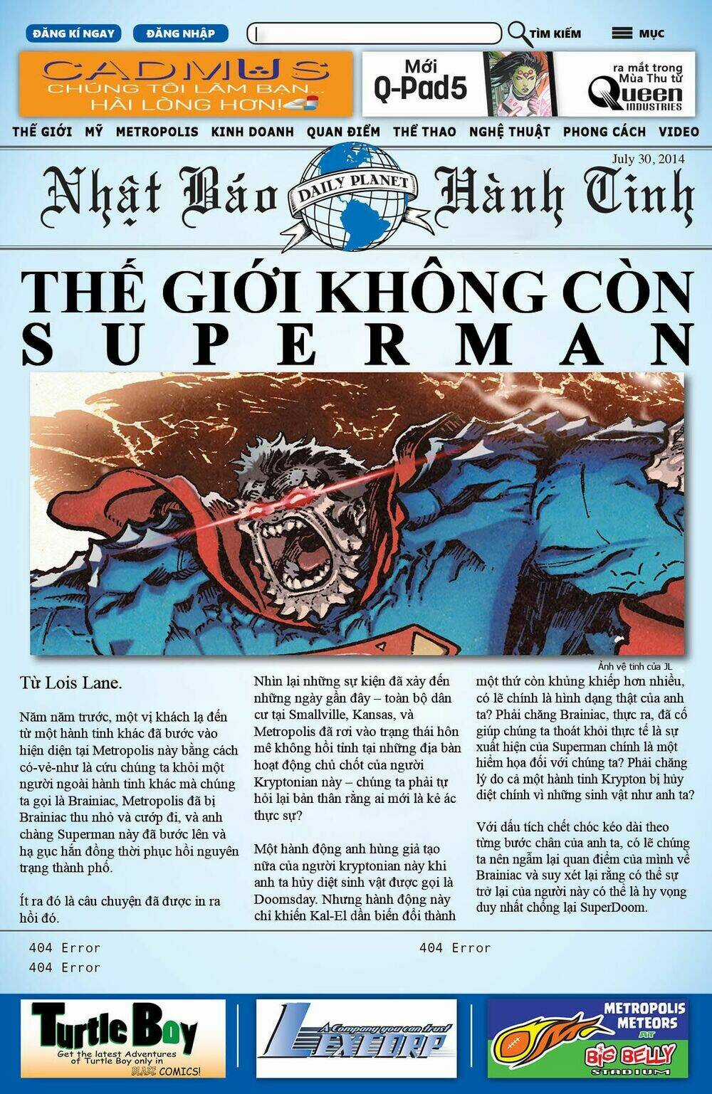 Superman: Doomed - Chapter 10 - Trang 3