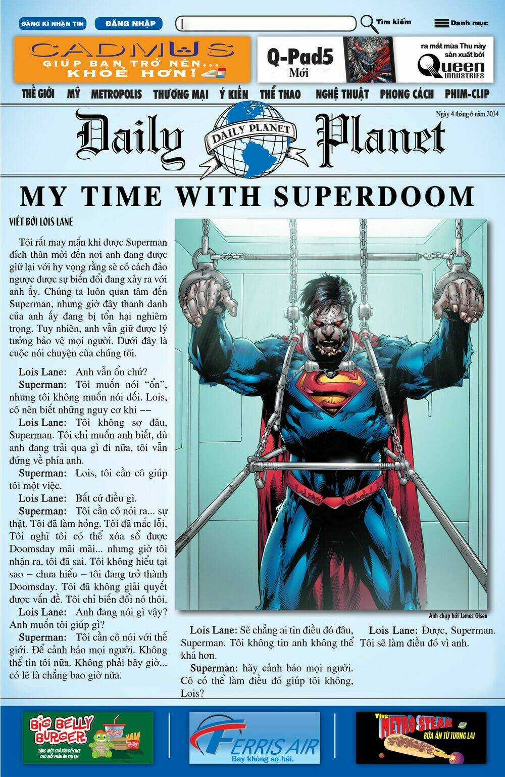 Superman: Doomed - Chapter 6 - Trang 2