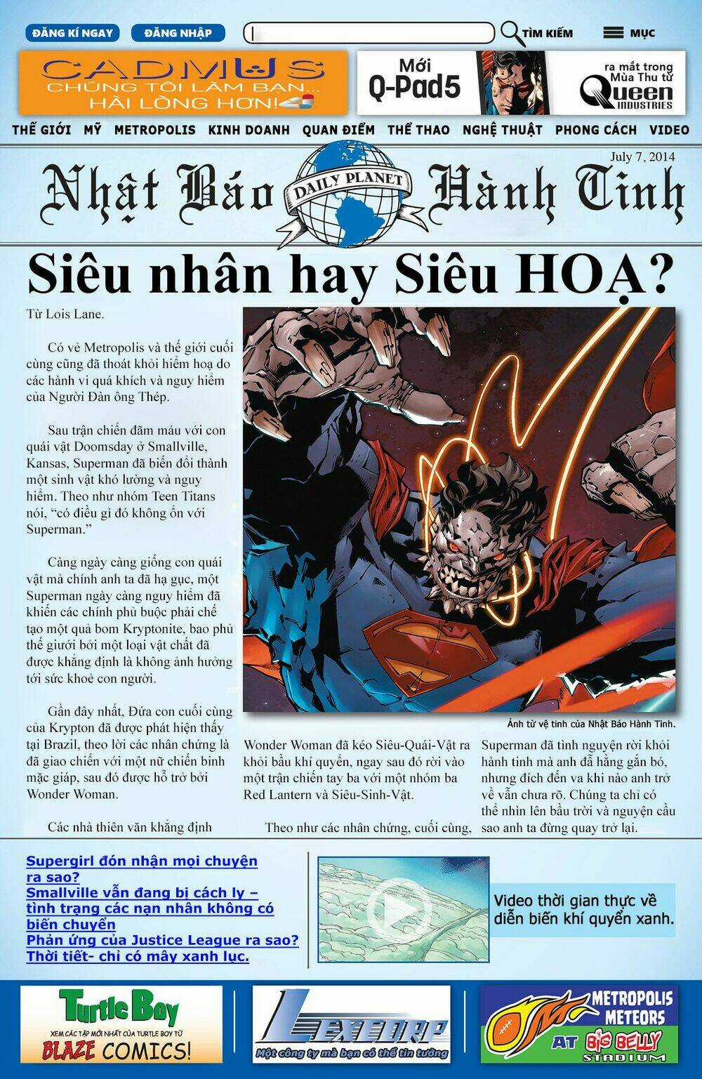 Superman: Doomed - Chapter 8 - Trang 3