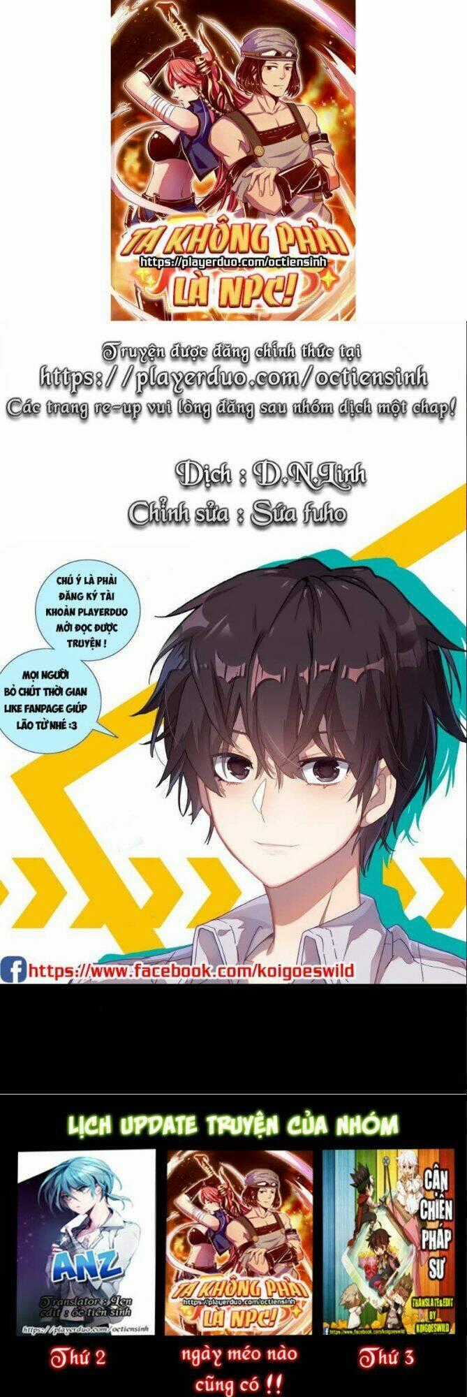 Ta Không Phải Là Npc - Chapter 13 - Trang 1