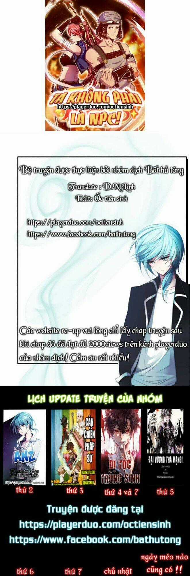 Ta Không Phải Là Npc - Chapter 22 - Trang 1