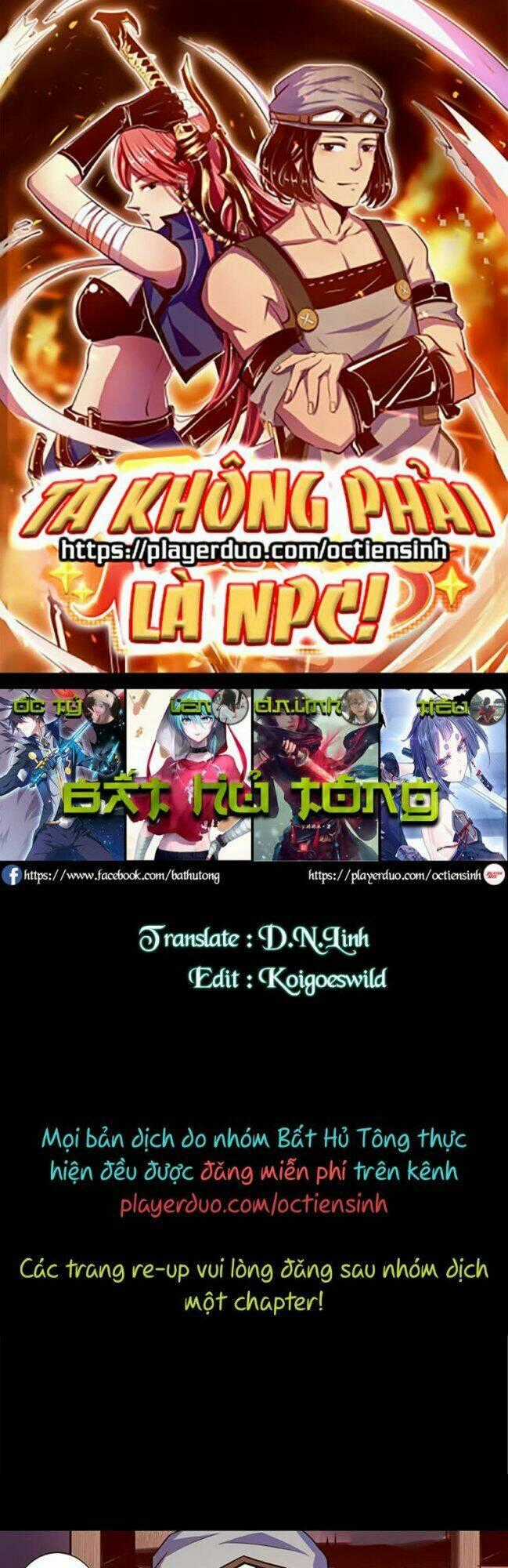 Ta Không Phải Là Npc - Chapter 55 - Trang 1