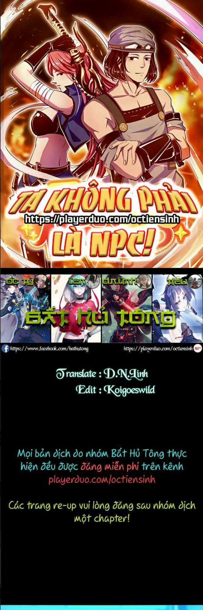 Ta Không Phải Là Npc - Chapter 64 - Trang 1