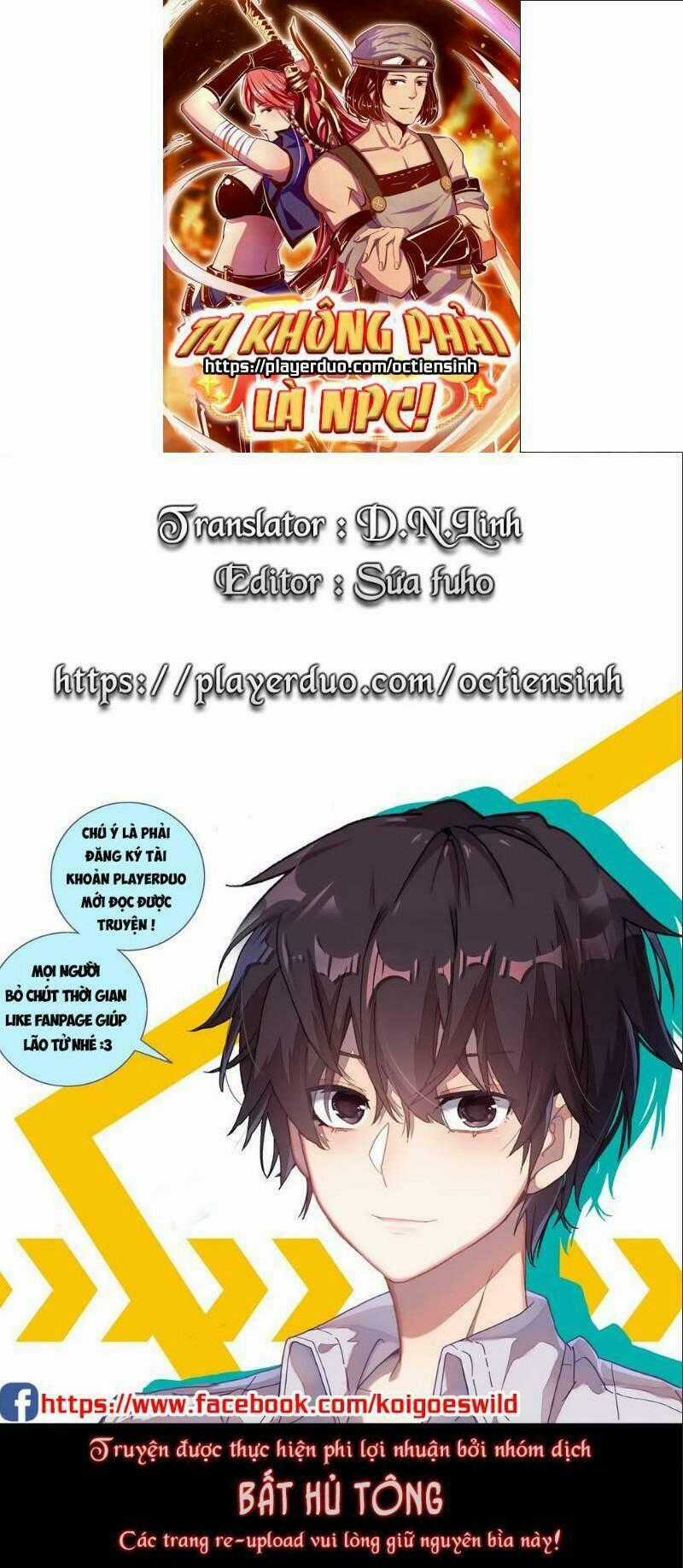 Ta Không Phải Là Npc - Chapter 7 - Trang 1
