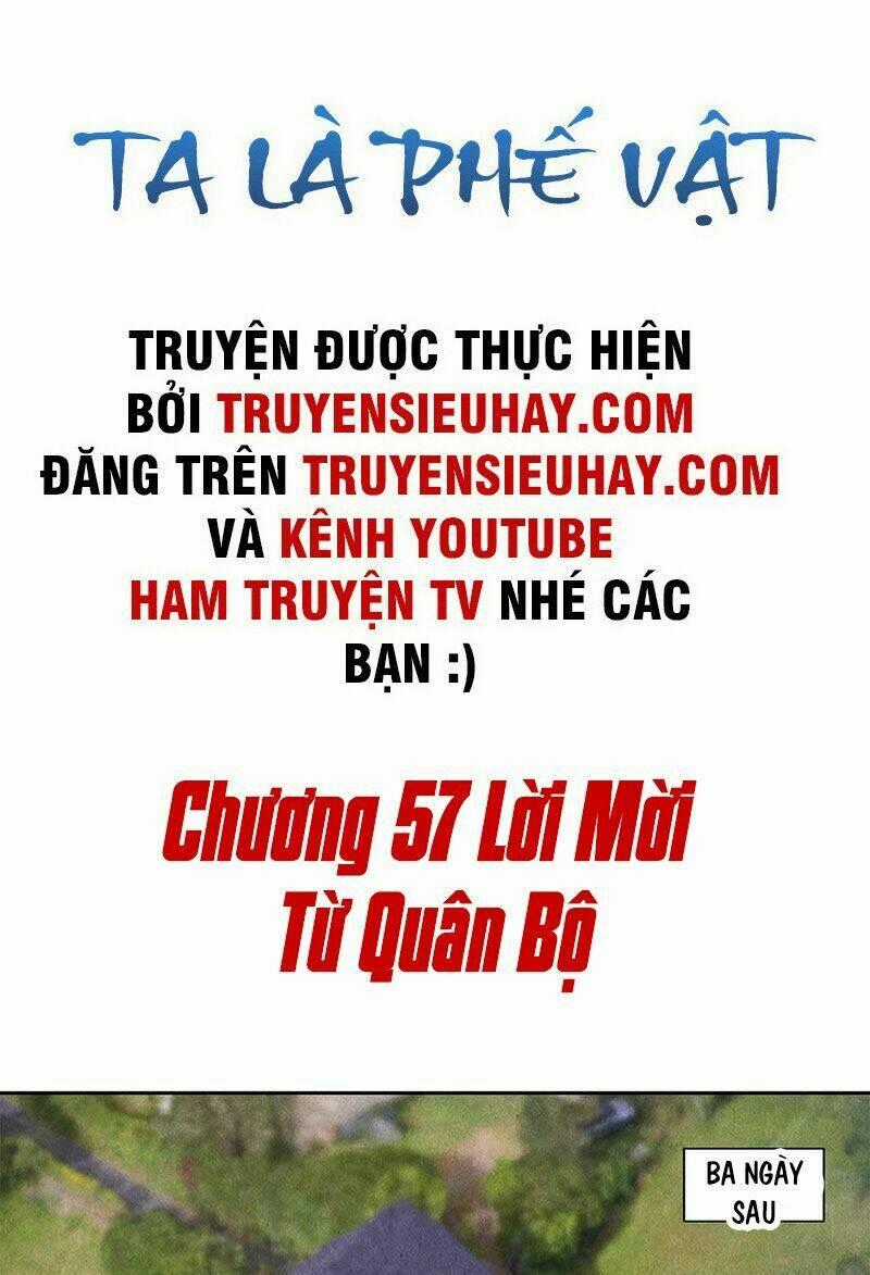 Ta Là Phế Vật - Chapter 57 - Trang 2