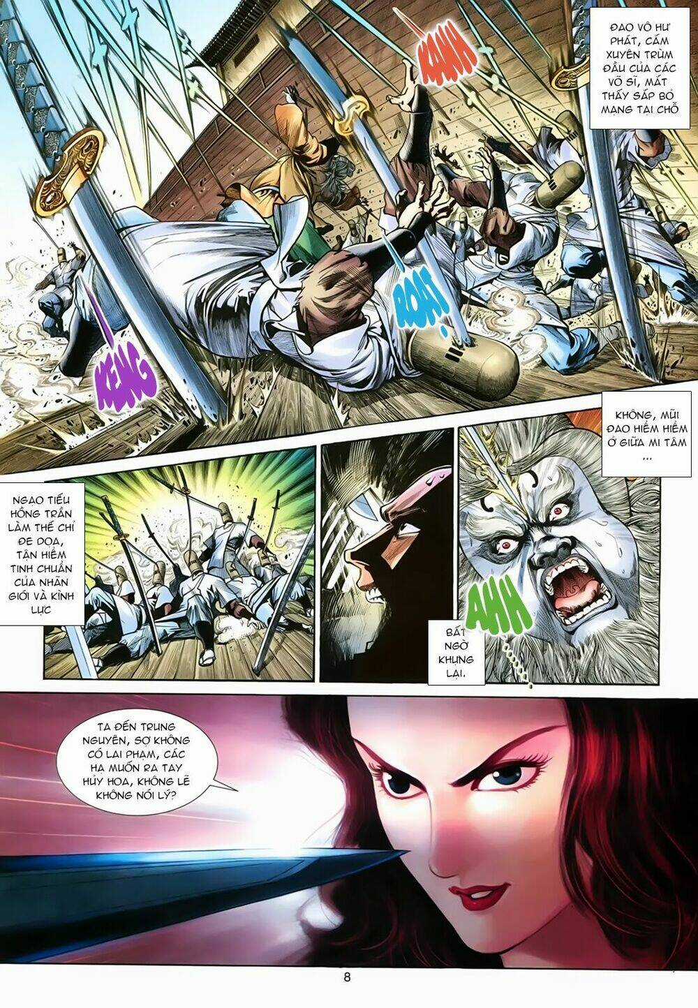 Tân Đại Tích Lịch - Chapter 4 - Trang 8