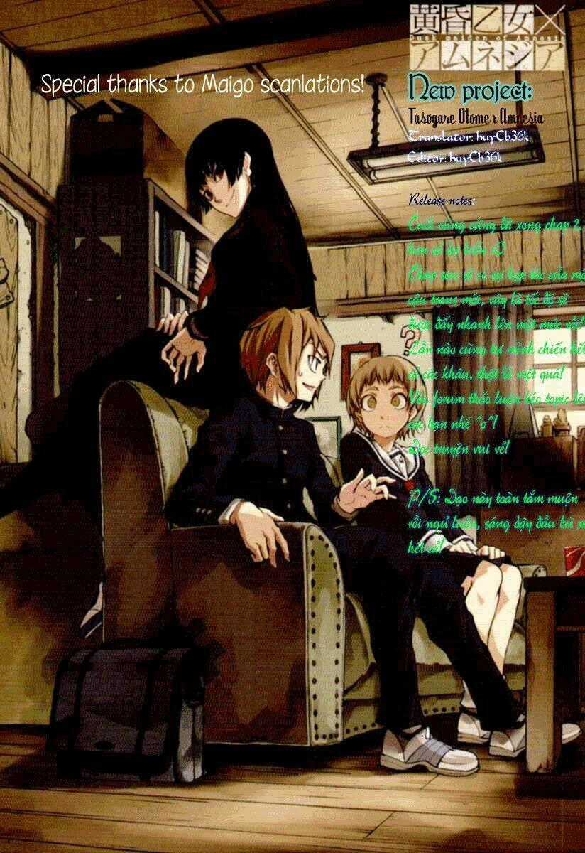 Tasogare Otome X Amnesia - Chapter 2 - Trang 1