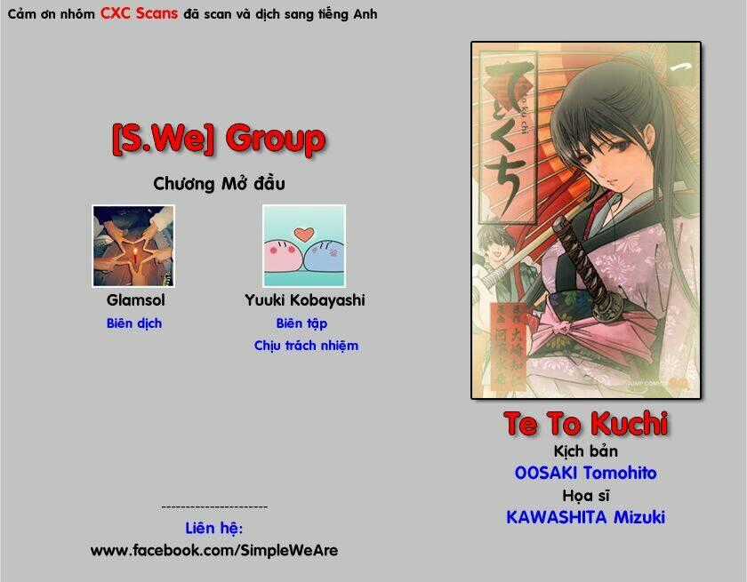 Te To Kuchi - Chapter 0 - Trang 2